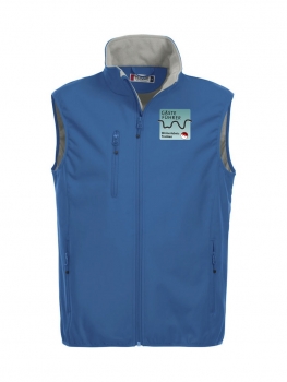Herren Classic Softshell Vest, inkl. Druck